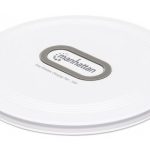 Cargador Inalambrico de Celular 15W, Qi, redondo, Blanco