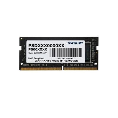 MEMORIA SODIMM PATRIOT SIGNATURE LINE 32GB, DDR4, 2666MHZ, NON-ECC, CL19, PSD432G26662S