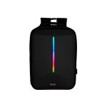 MOCHILA VORAGO START THE GAME DE POLIESTER BP-500 PARA LAPTOP 15.6", RGB, NEGRO, BP-500