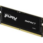 MEMORIA SODIMM DDR5 FURY IMPACT 16GB 6400MHZ CL38 XMP(KF564S38IB-16)