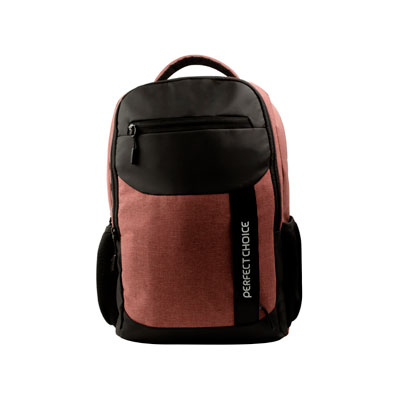 MOCHILA PERFECT CHOICE YOUTH PARA LAPTOP 15.6", POLIURETANO, TERRACOTA, PC-083955