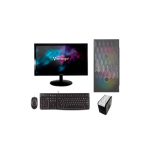 COMBO PC 12GI5-PSC CON INTEL CORE I5 12400 4.4GHZ, 1TB SSD M.2, 16GB, MONITOR 19", TECLADO, MOUSE Y REGULADOR