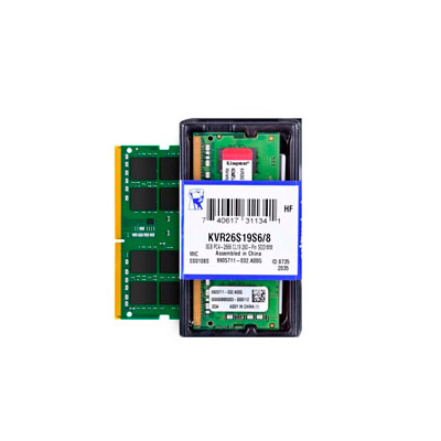 MEMORIA SODIMM KINGSTON 8GB DDR4 2666MHZ KVR26S19S6/8