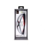 LENTES BROBOTIX ANTIRADIACION P/PC, GAMER, NEGRO/ROJO, 6000274