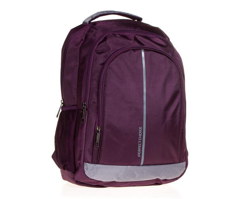 MOCHILA PERFECT CHOICE PARA LAPTOP 15"-17" ESSENTIALS MORADO