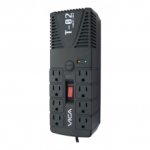 Regulador de voltaje VICA T-02/ 1200VA / 700W / 8 Contactos