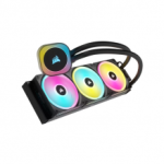 Enfriamiento Liquido  Corsair iCUE Link H150i RGB AIO / 3x120mm / 480-2400RPM / Negro / CW-9061003-WW