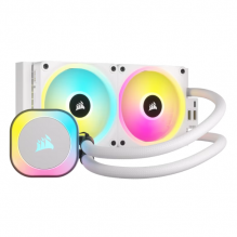 Enfriamiento Liquido  Corsair H100i iCue Link RGB AIO 240 / 2x120mm / White / 480-2400 RPM / CW-9061005-WW