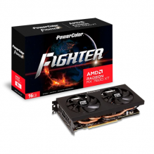 Tarjeta de Video Power Color Radeon Fighter RX 7600 XT / 16GB GDDR6 / HDMI 3xDP / AMD RDNA 3 / RX 7600 XT 16G-F /SOLO VENTA EN ENSAMBLE