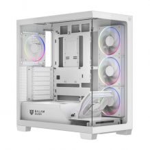 Gabinete Antec BALAMRUSH TANK POLAR 7900 / Mid-Tower, ATX-Micro-ATX/ITX / USB 2.0/3.0 / Incluye 5 Ventiladores / Sin Fuente / White / BR-941488