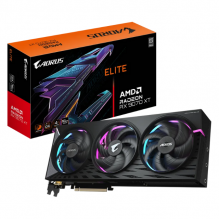 Tarjeta de Video GIGABYTE AORUS ELITE RX 9070 XT / AMD Radeon / 16GB / 256-bit GDDR6 / PCI Express 5.0 / GV-R9070XTAORUS E-16GD
