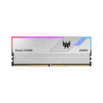 Kit Memoria RAM Acer Vesta II RGB DDR5 / 6000MHz / 64GB (2x32GB) / ECC / CL38 / XMP / Plateado / BL.9BWWR.382