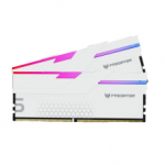 Memoria RAM Acer Predator Hermes RGB DDR5 / 6400MHz / 64GB (2x32GB) / ECC / XMP 3.0 / White / BL.9BWWR.423